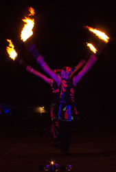 fire club swinging circus act
