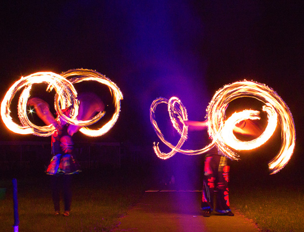 Fire performance, Fire act, Circus act, Majors Creek Folk Festival, Will-o'-the-Wisp