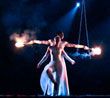 circus entertainment, vietnam, aerial performers, trapeze, stilts, fire act, UV performance, glow