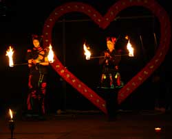 Fire entertainer, Australian, Canberra