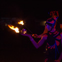 Luke Forrester, fire circus performer and juggler, Contact juggling Australia, Circus juggling