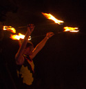 Nemo, fire performer