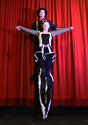 stilt walkers, performers